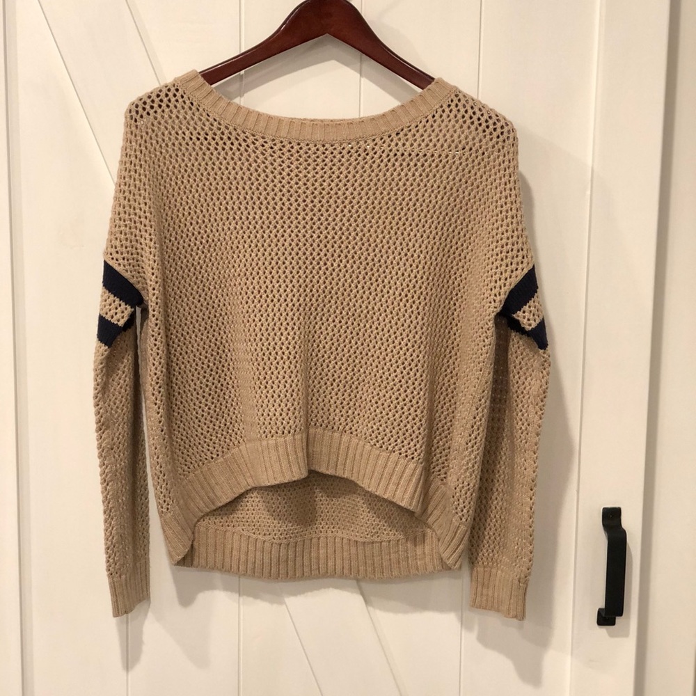 Tan Relaxed Fit Sweater